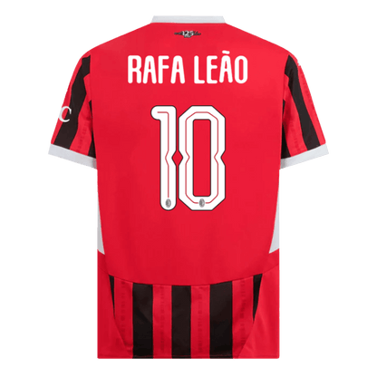 Męska koszulka piłkarska RAFA LEÃO #10 AC Milan 2024/25 - UCL