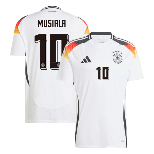 [Super jakość] Męska domowa tanie koszulki piłkarskie Germany MUSILA #10 Euro 2024 Top Soccer World Shop