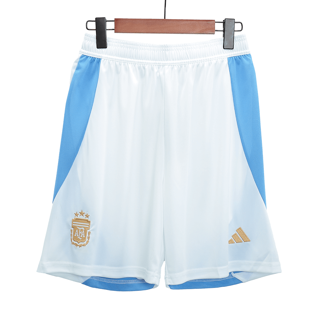 Argentina Home Soccer Shorts Copa América 2024