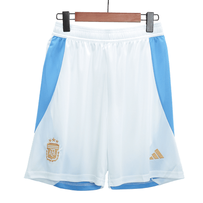 Argentina Home Soccer Shorts Copa América 2024