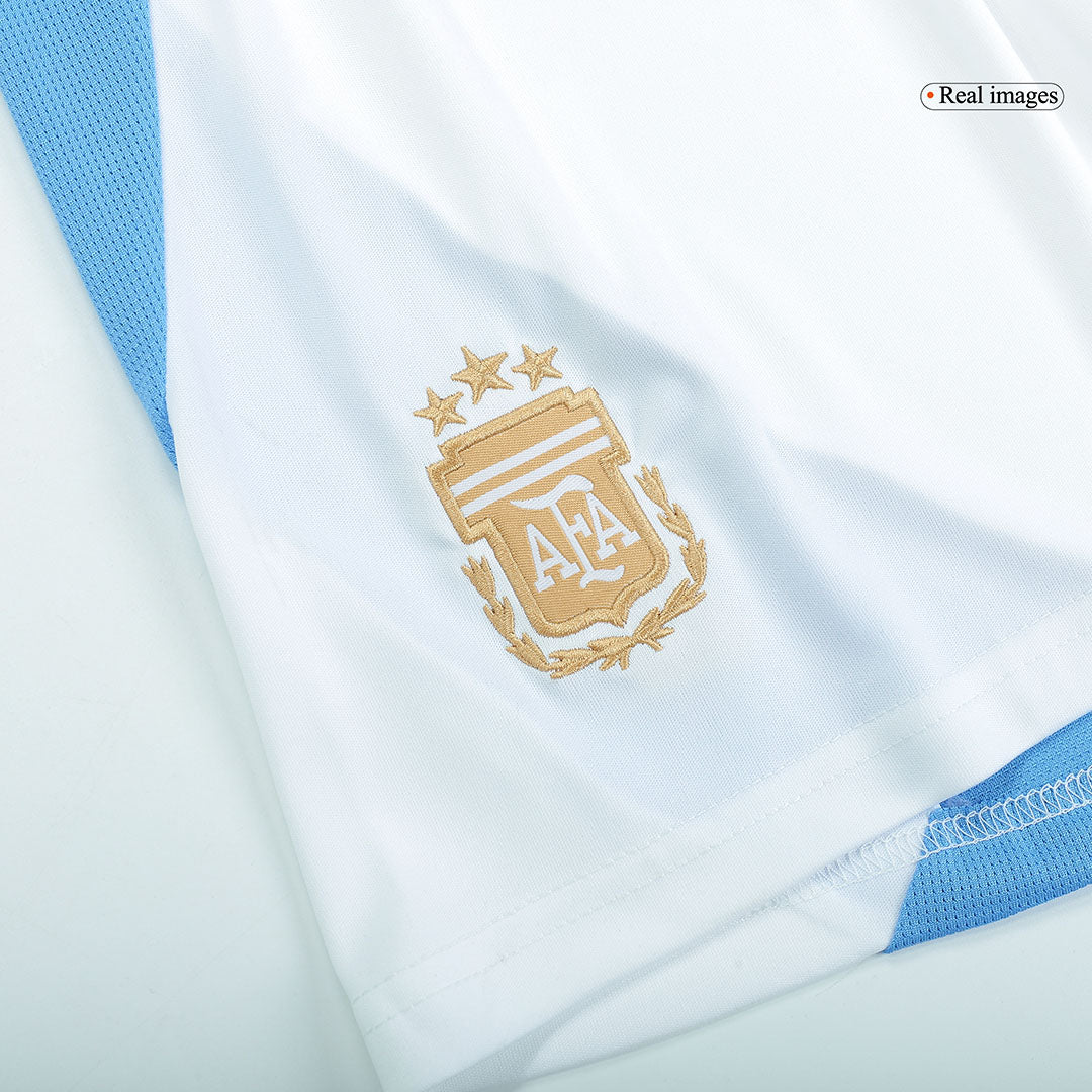 Argentina Home Soccer Shorts Copa América 2024