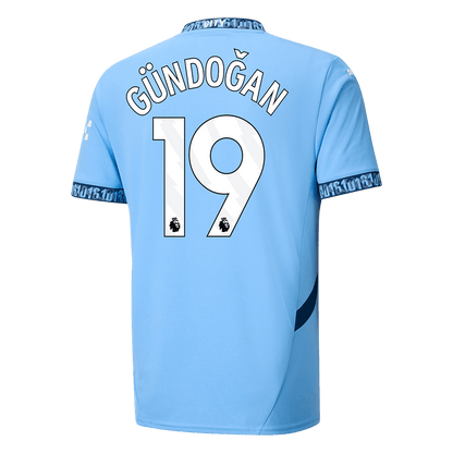 GÜNDOĞAN #19 Manchester City Heim 2024/25 Fußballtrikot