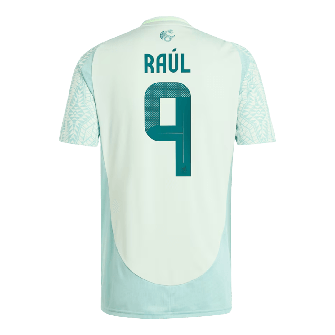 Men's Mexico RAÚL #9 Away Soccer Jersey Copa América 2024
