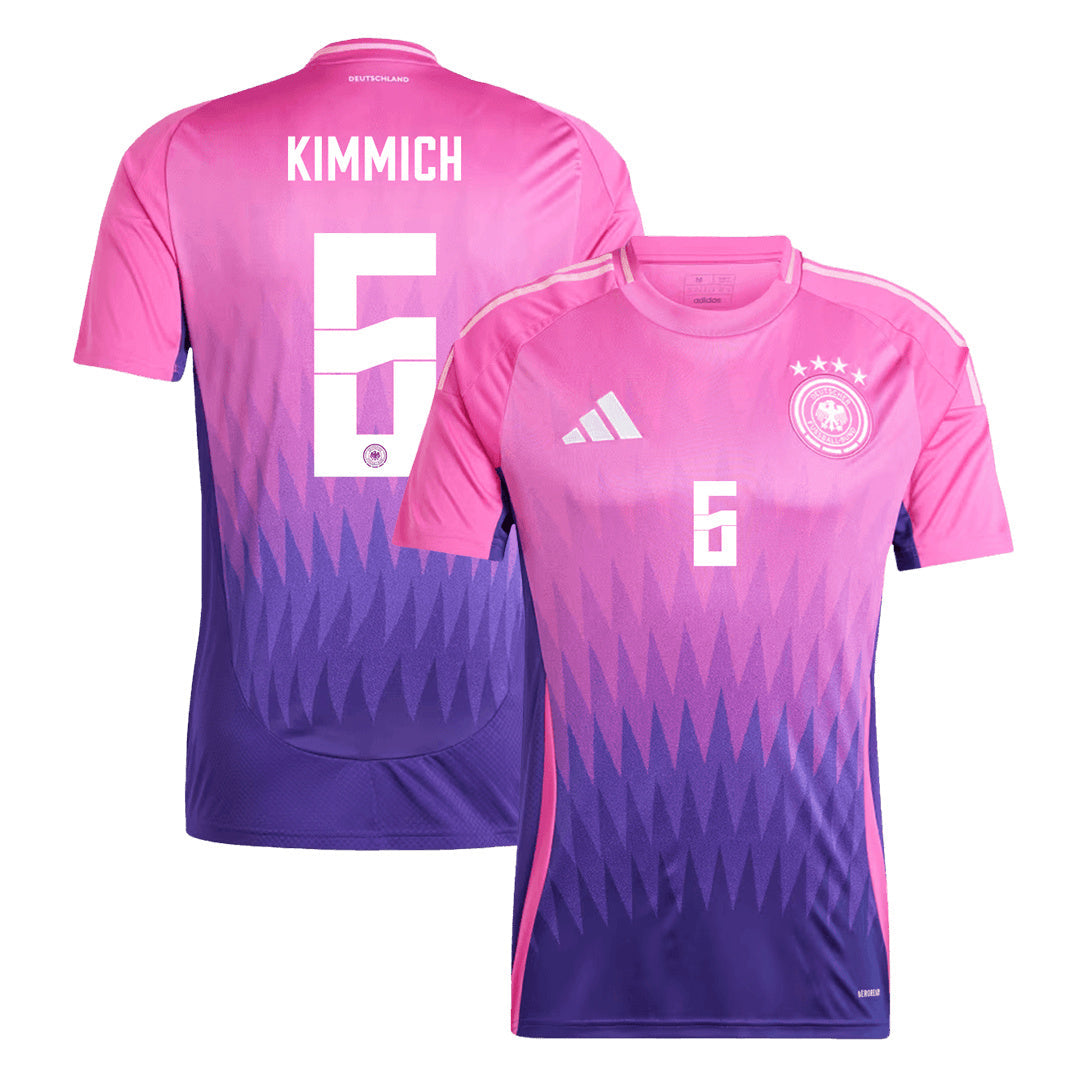 [Super jakość] Męska wyjazdowa tanie koszulki piłkarskie Germany KIMMICH #6 Euro 2024 Top Soccer World Shop