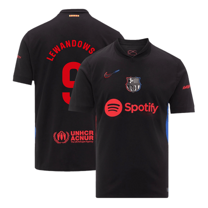 LEWANDOWSKI #9 Barcelona away football jersey 2024/25 Go football World Shop