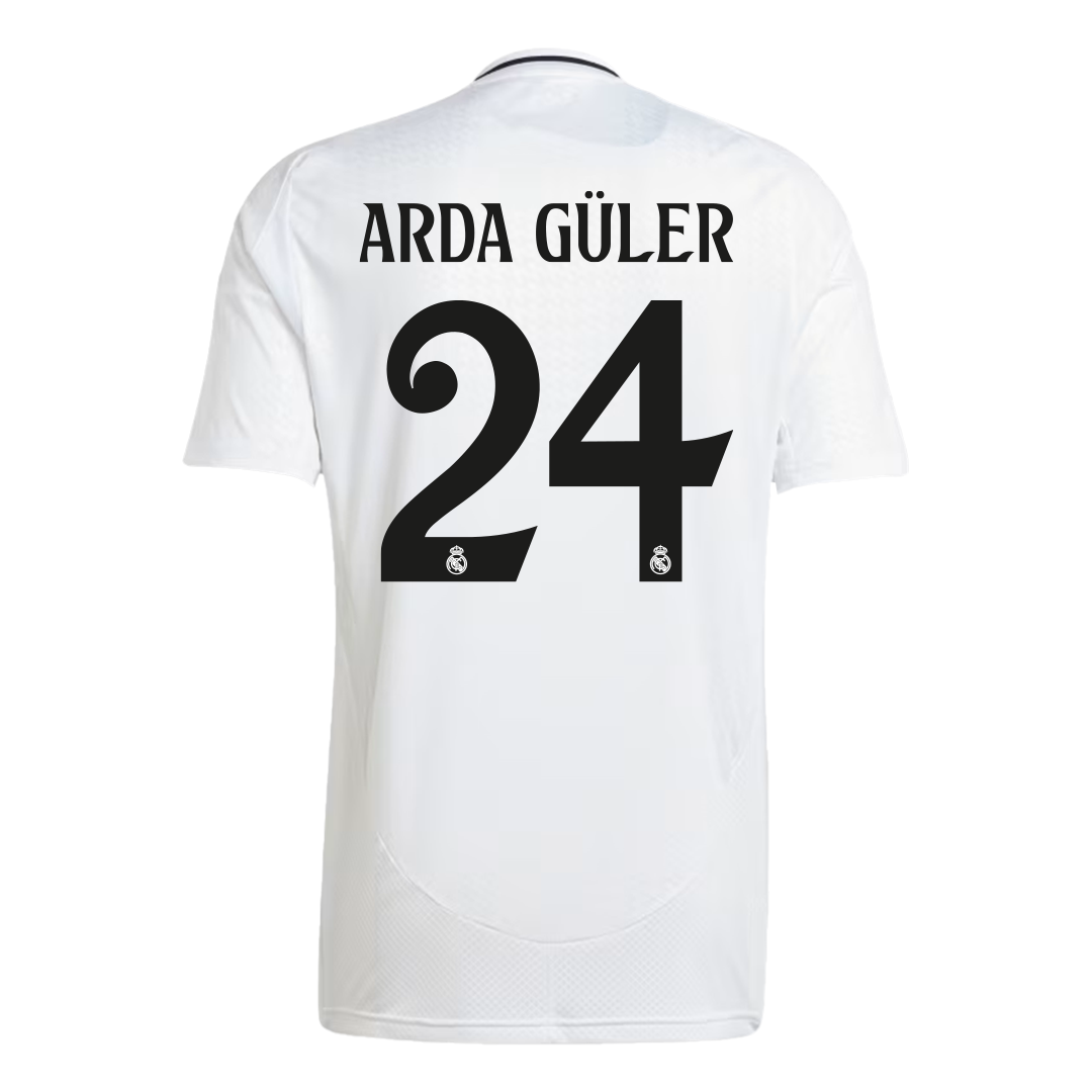 Real Madrid High Quality Football Shirt ARDA G?§1ler #24 Home 2024/25