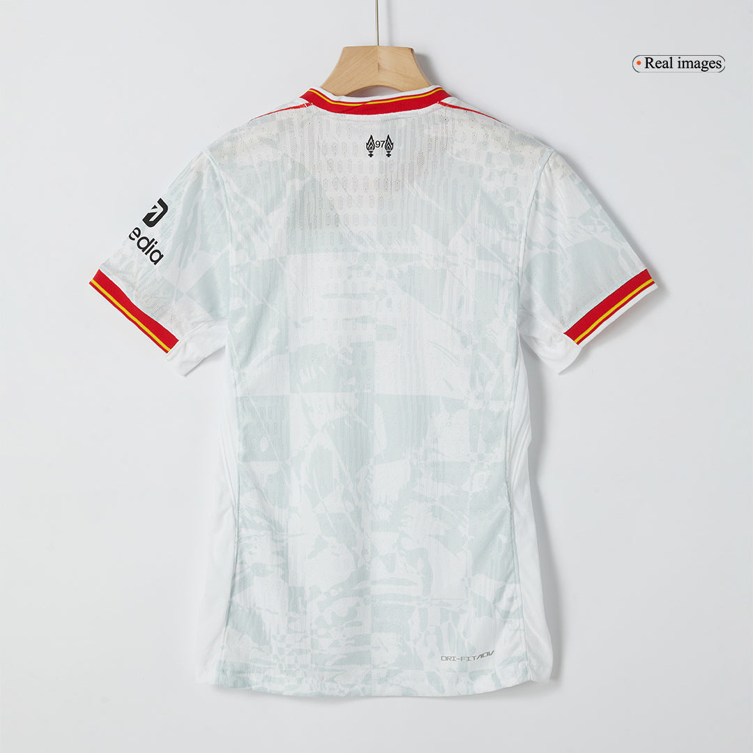 Hochwertiges Liverpool Third Away-Spielerversion 2024/25 Fußballtrikot für Herren