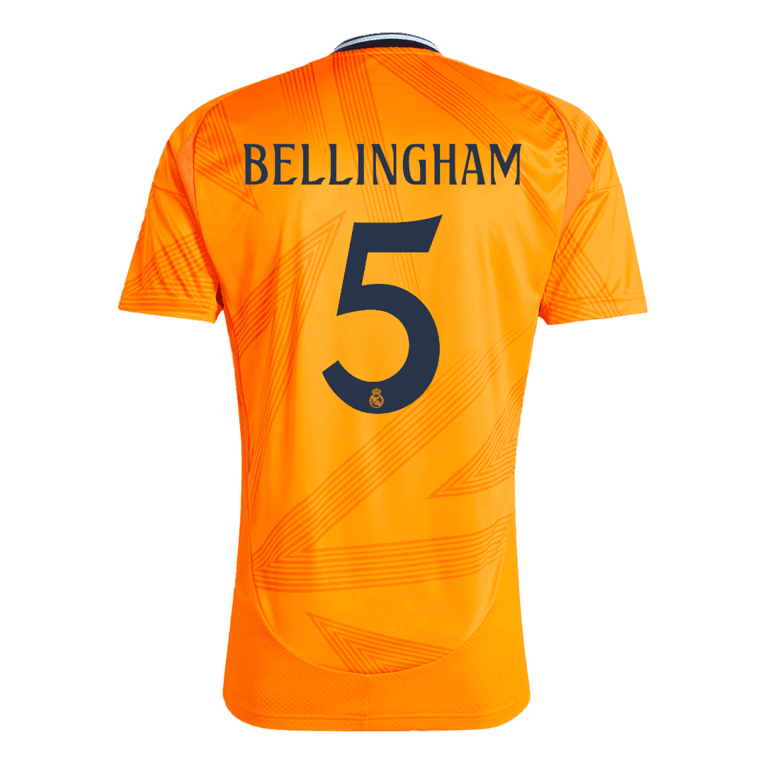 BELLINGHAM #5 Real Madrid 2024/25 Auswärtstrikot für Herren