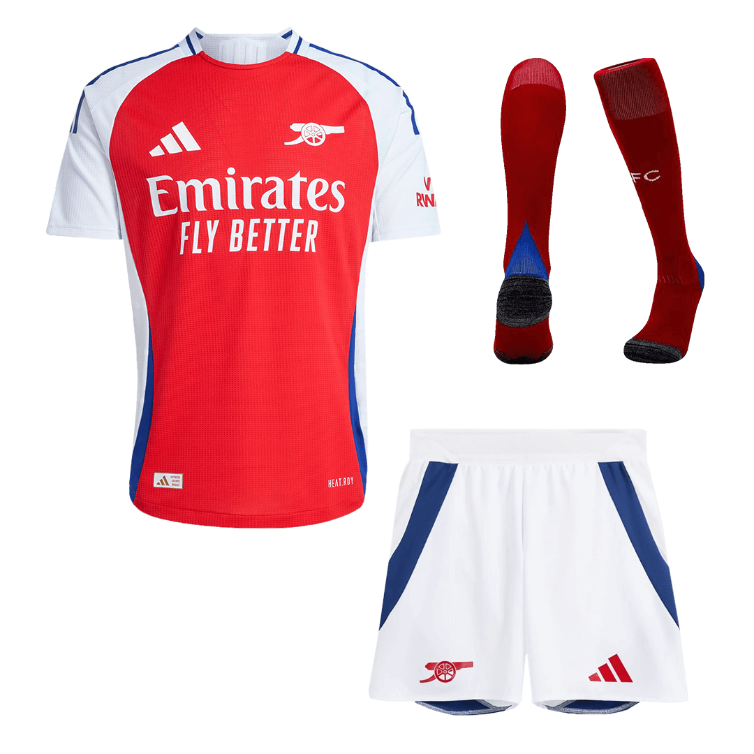 Player Version Arsenal Home  Soccer Jersey Kit(Jersey+Shorts+Socks) 2024/25 Top Soccer Jerseys Store