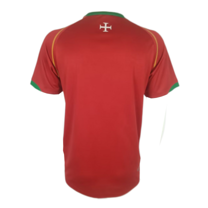 Klasyczna koszulka domowa Portugalii 2006 Top Koszulki Pilka Sklep