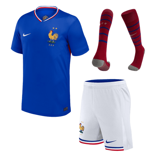 [Super jakość] Męska koszulka domowa France Pełny zestaw Euro 2024 Top Koszulki Pilka Sklep