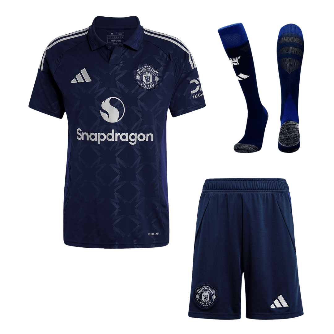 Manchester United Away Men's Kit (Shirt+Shorts+Socks) 2024/25