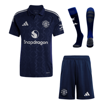 Manchester United Away Men's Kit (Shirt+Shorts+Socks) 2024/25