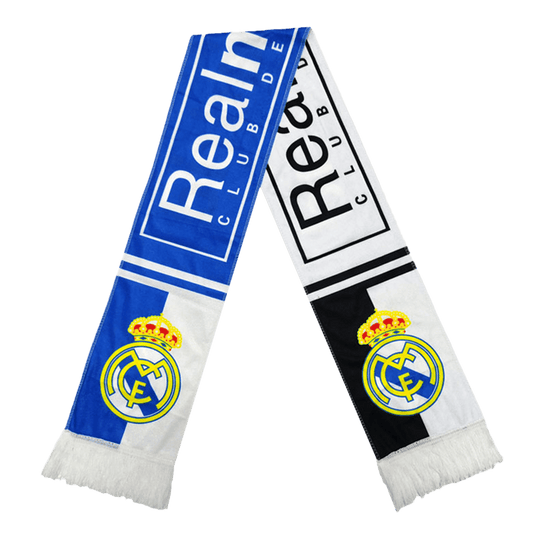 Real Madrid Fußballschal Blau und Weiß