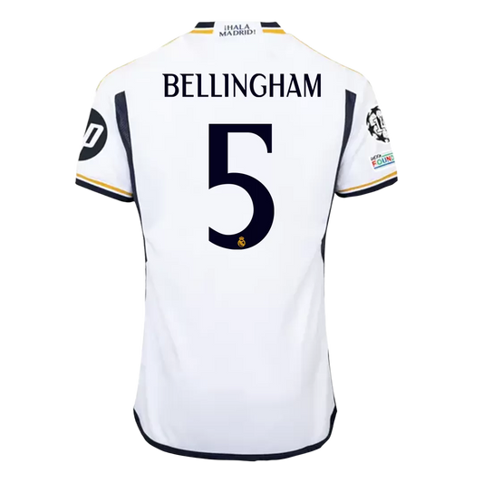 BELLINGHAM #5 Real Madrid 2023/24 Football Shirt - UCL FINAL