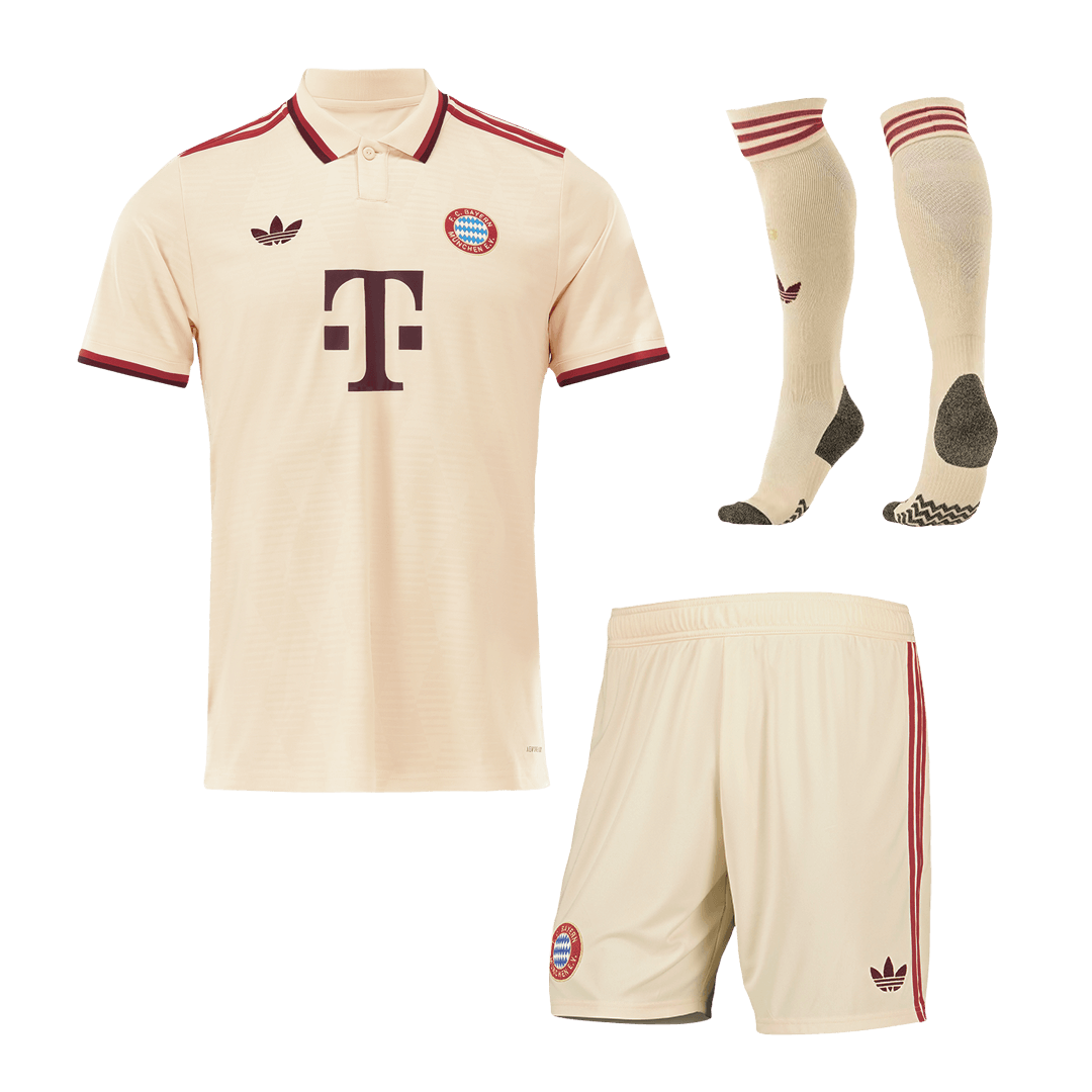 Bayern Munich 2024/25 Men's Third Away Kit - UCL (Shirt + Shorts + Socks)