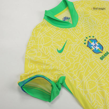 [Super Quailty] Men's Brazil Home Jersey (Jersey+Shorts) Kit Copa América 2024