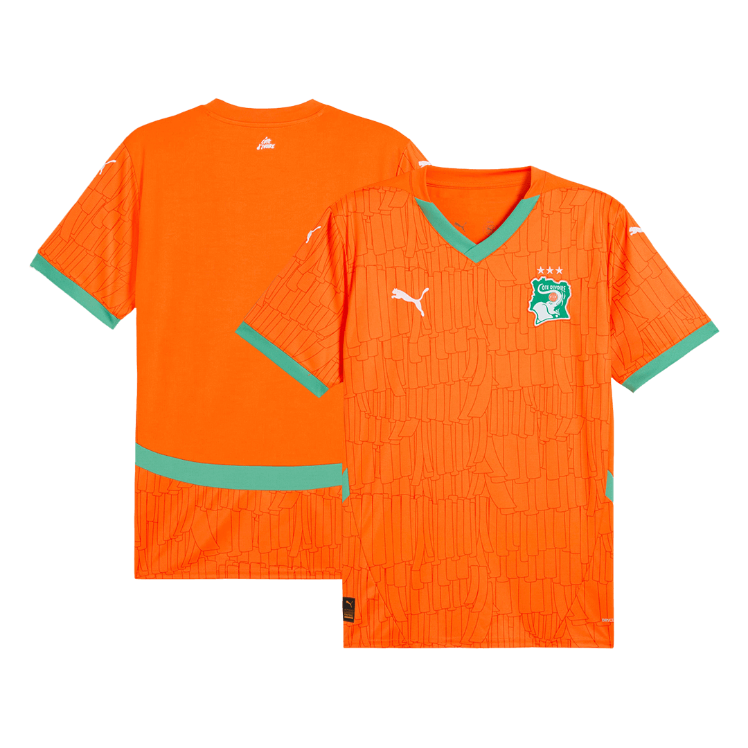 Côte d'Ivoire Home Soccer Jersey 2024/25 Top Koszulki Pilka Sklep