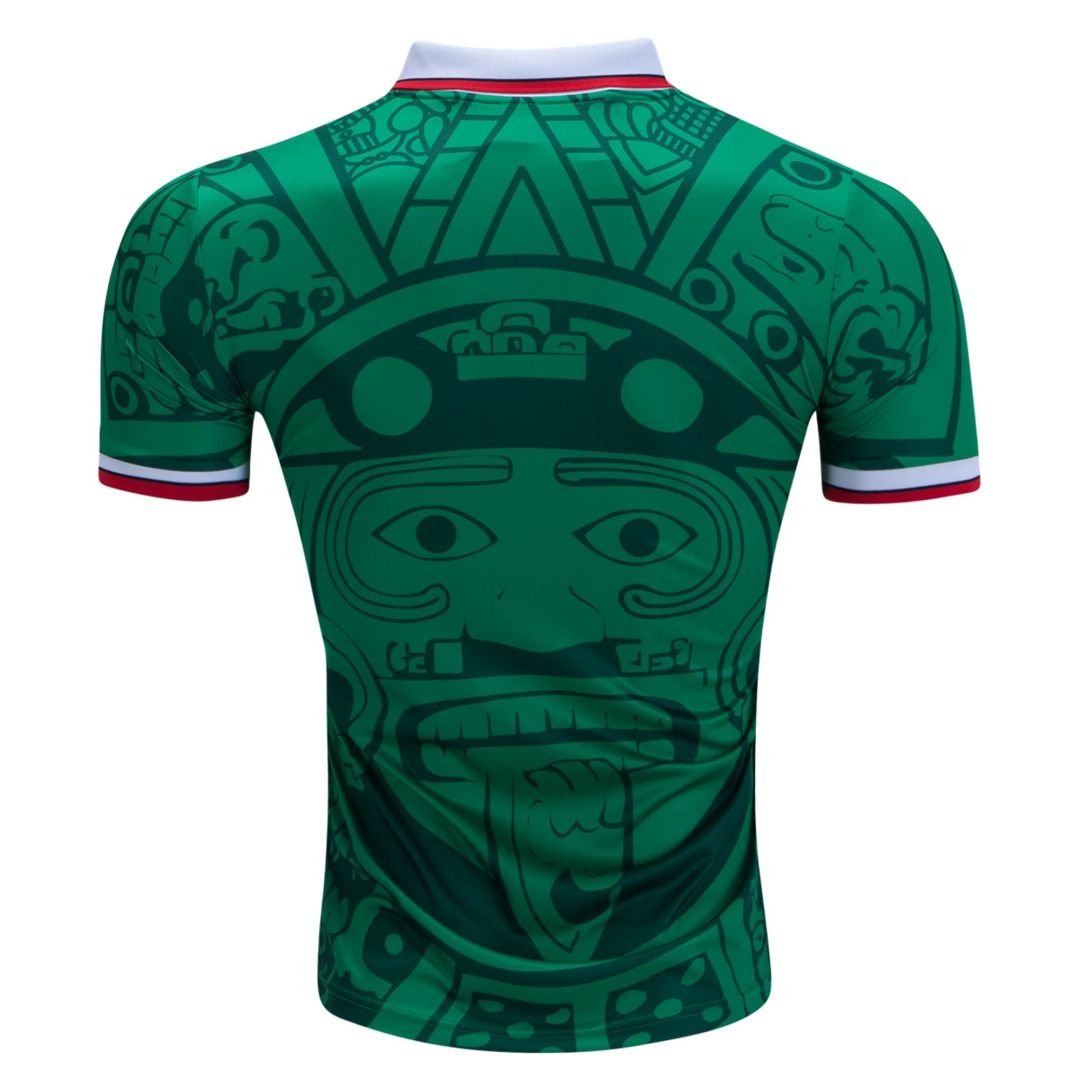 Mexico Home Retro Soccer Jersey 1998 Top Koszulki Pilka Sklep
