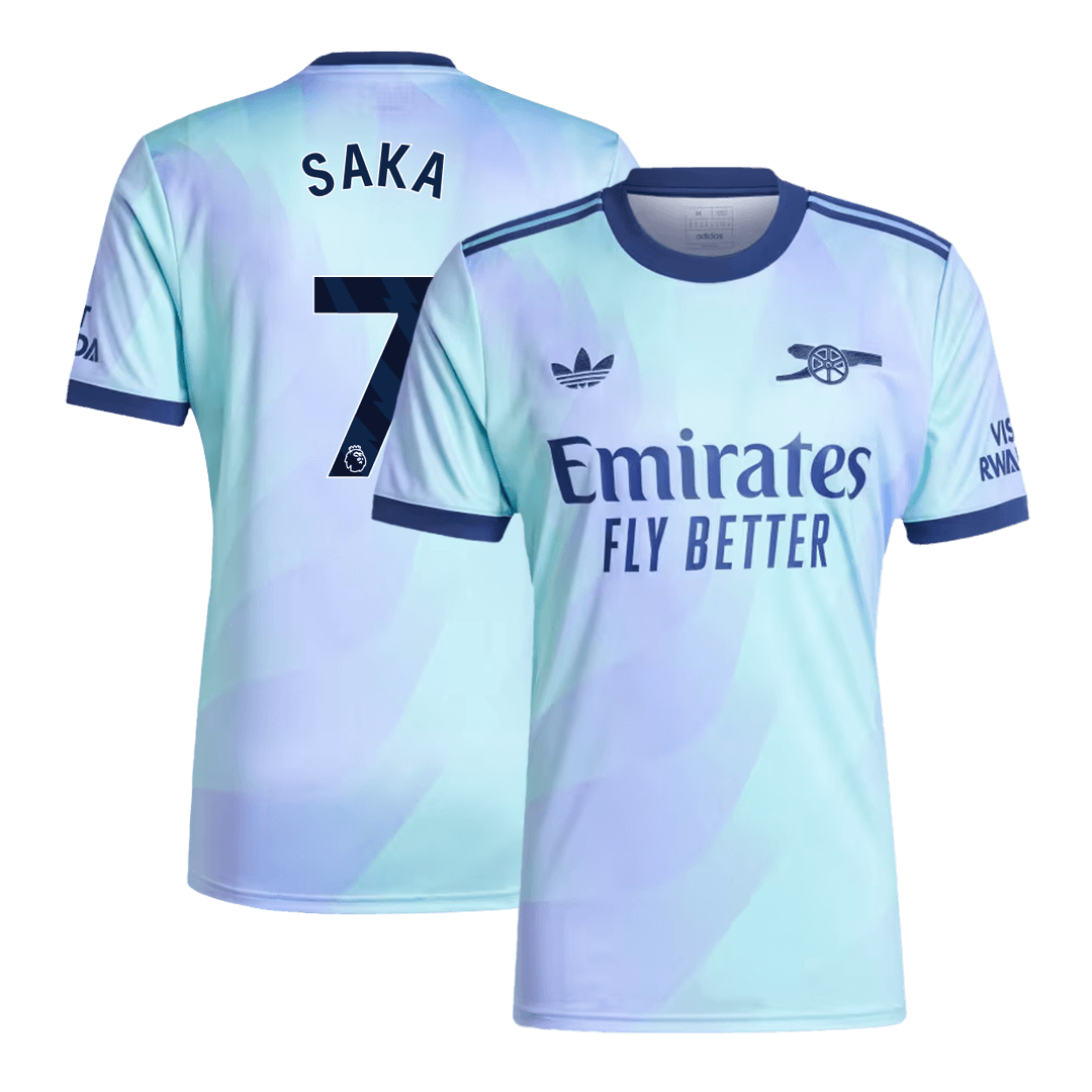 Arsenal Third Away Shirt 2024/25 SAKA #7