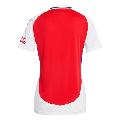 Hochwertiges Arsenal Home-Fußballtrikot für Damen 2024/25