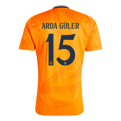 ARDA GÜLER #15 Men's Real Madrid 2024/25 Away Shirt