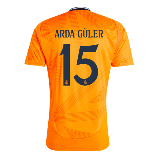 ARDA GÜLER #15 Men's Real Madrid 2024/25 Away Shirt