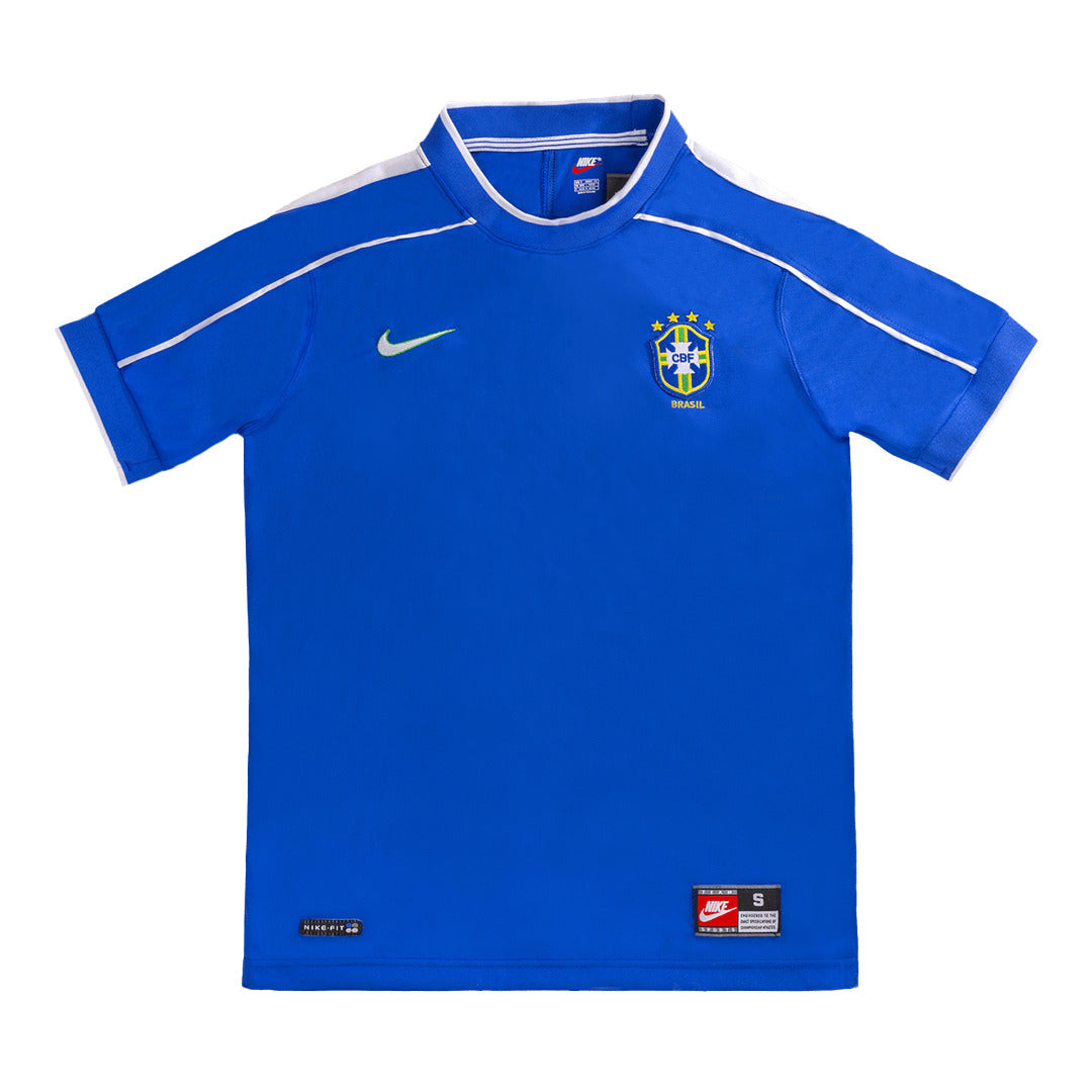 Brazil Away Retro Soccer Jersey 1998