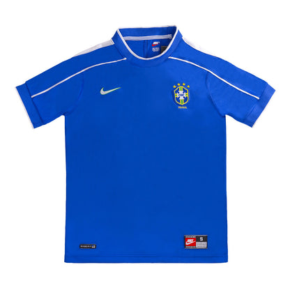 Brazil Away Retro Soccer Jersey 1998