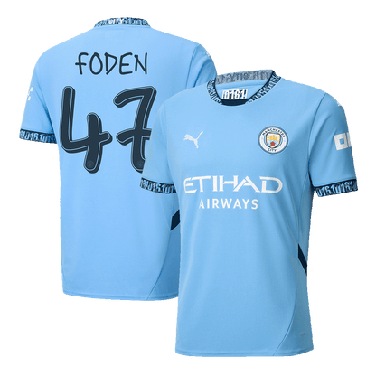 FODEN #47 Manchester City Heim-Fußballtrikot 2024/25 – UCL