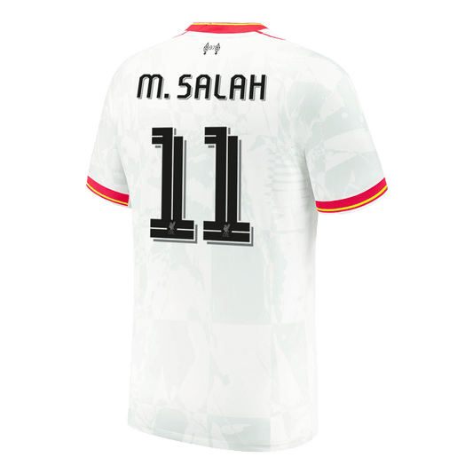 M.SALAH #11 Liverpool 24/25 Auswärts-Fußballtrikot für Herren – UCL