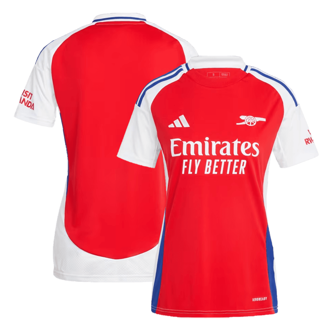 Damska koszulka piłkarska Arsenal Home wysokiej jakości 2024/25