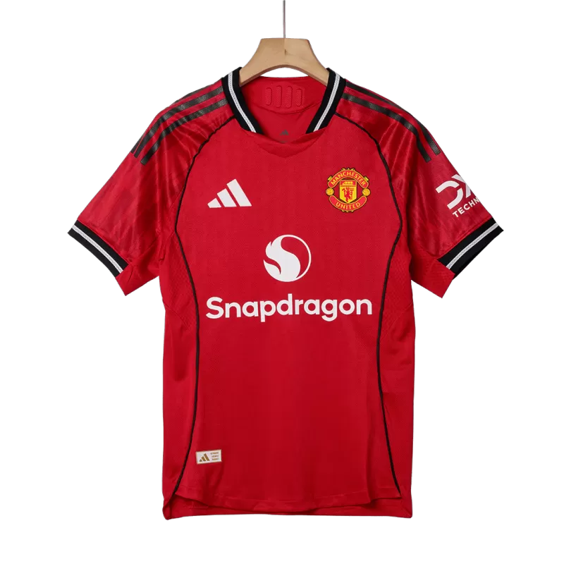 Player Version Manchester United Home Soccer Jersey 2025/26 Top Koszulki Pilka Sklep