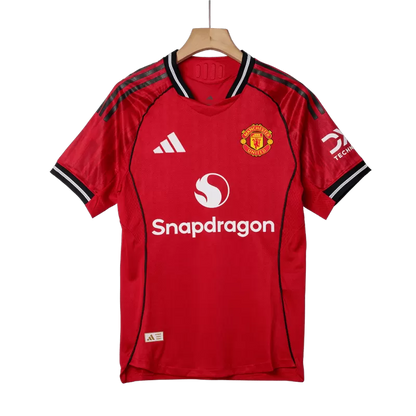 Player Version Manchester United Home Soccer Jersey 2025/26 Top Koszulki Pilka Sklep