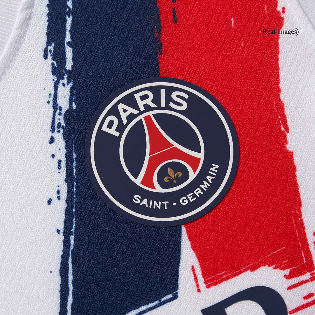 Kid's PSG Away Cheap Soccer Jersey Kit(Jersey+Shorts+Socks) 2024/25 Top Koszulki Pilka Sklep