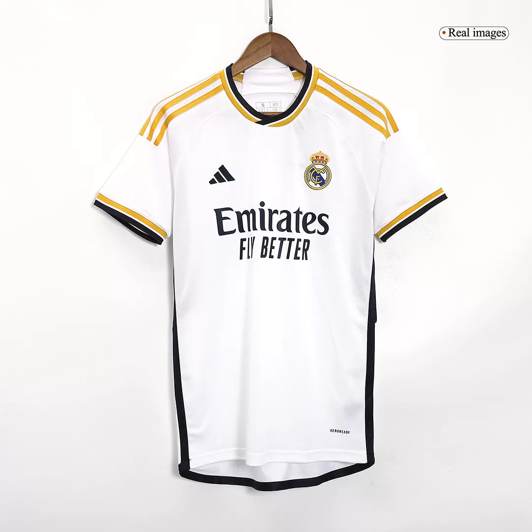 KROOS #8 Real Madrid 2023/24 Football Shirt White - UCL FINAL