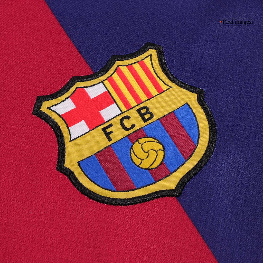 Koszulka Barcelona domowa 2024/25 F.DE JONG #21 - Spotify Logo Without Text