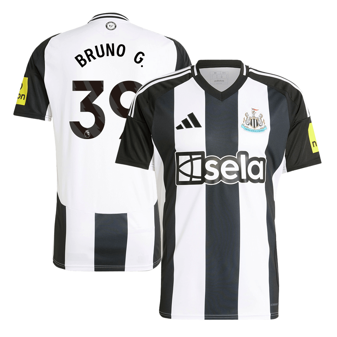 Men's BRUNO G. #39 Newcastle United Home High Quality Football Shirt 2024/25