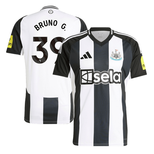 Men's BRUNO G. #39 Newcastle United Home High Quality Football Shirt 2024/25