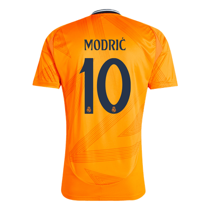 MODRIĆ #10 Męska koszulka wyjazdowa Real Madrid 2024/25