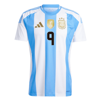 [Super Quality] Men's Argentina J.ALVAREZ #9 Home Soccer Jersey 2024
