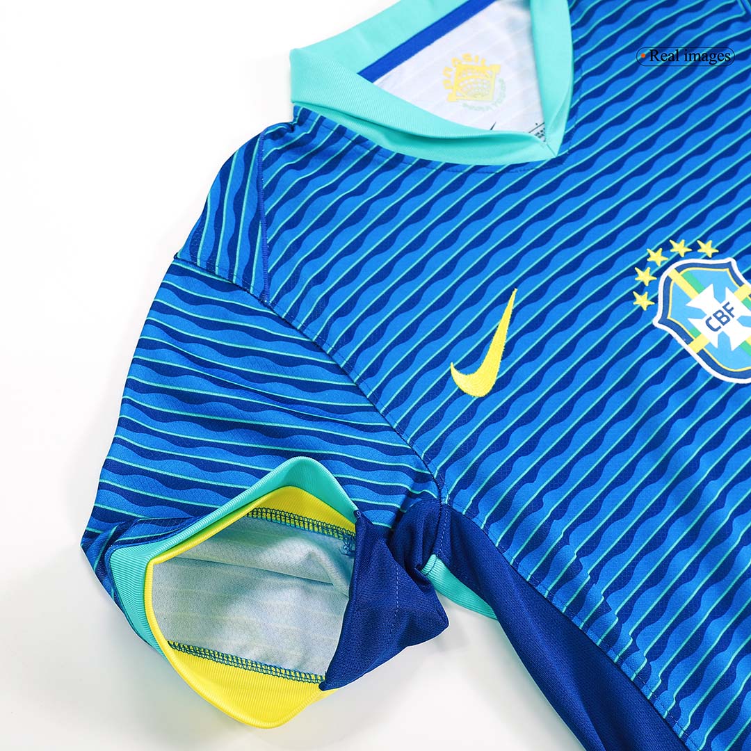 Men's Brazil Away Soccer Jersey Copa América 2024 Top Koszulki Pilka Sklep