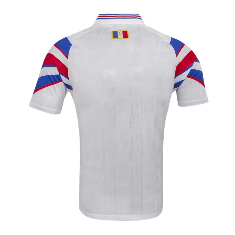 Retro koszulka piłkarska wyjazdowa France 1996 Top Koszulki Pilka Sklep