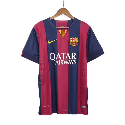 Men's Retro Barcelona Home Football Shirt 14/15 MESSI #10