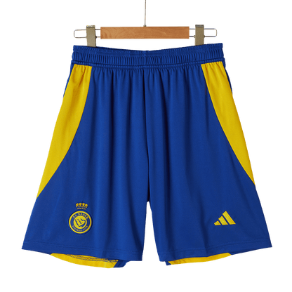 Hochwertiges Al Nassr-Heim-Fußballtrikot-Set (Shirt + Shorts) für Herren 2024/25