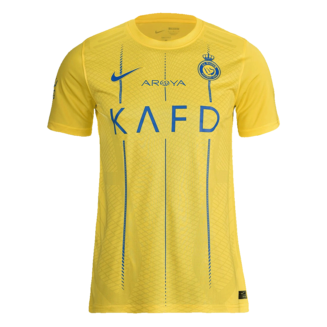 Al Nassr Men's Home Shirt 2023/24-Limited offer