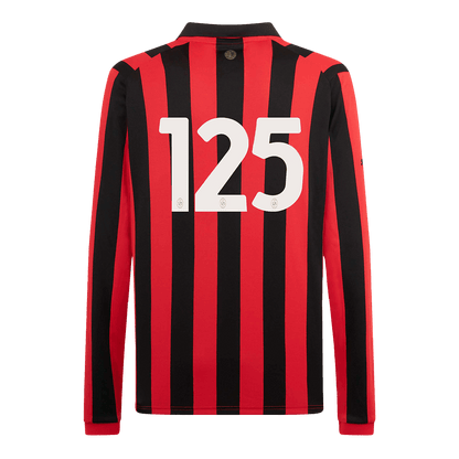 #125 AC Milan 125th Anniversary 2024/25 Men's Long Sleeve Football Shirt