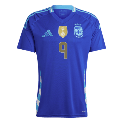 [Super Quality] Men's Argentina J.ALVAREZ #9 Away Soccer Jersey 2024