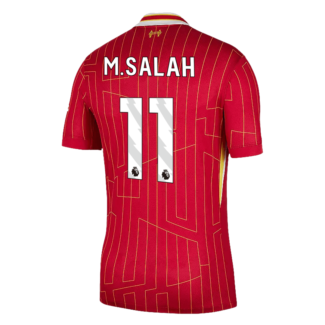 M.SALAH #11 Liverpool Home Football Shirt 2024/25