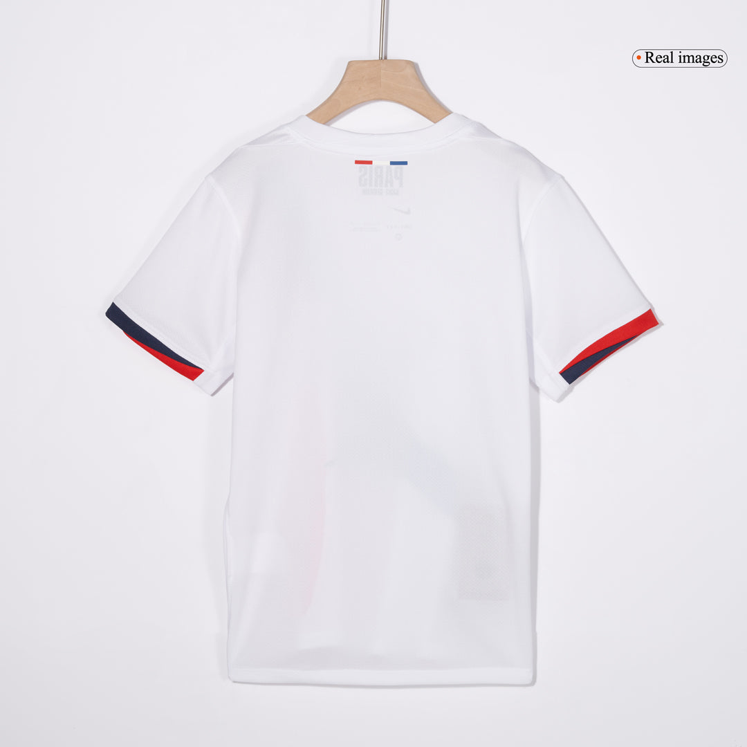 Kid's PSG Away Cheap Soccer Jersey Kit(Jersey+Shorts+Socks) 2024/25 Top Koszulki Pilka Sklep
